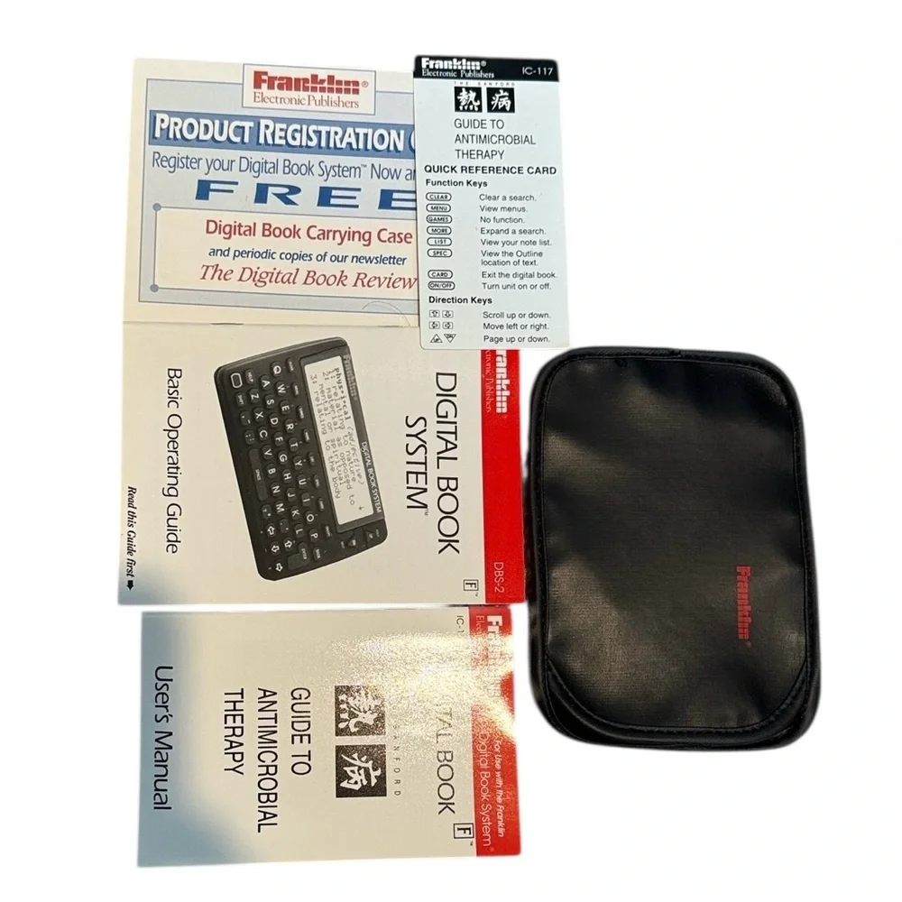 Franklin Vintage Electronic Digital Book System Dictionary Physicians Desk